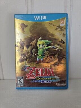 The Legend of Zelda The Wind Waker HD Nintendo Wii U Complete CIB Tested